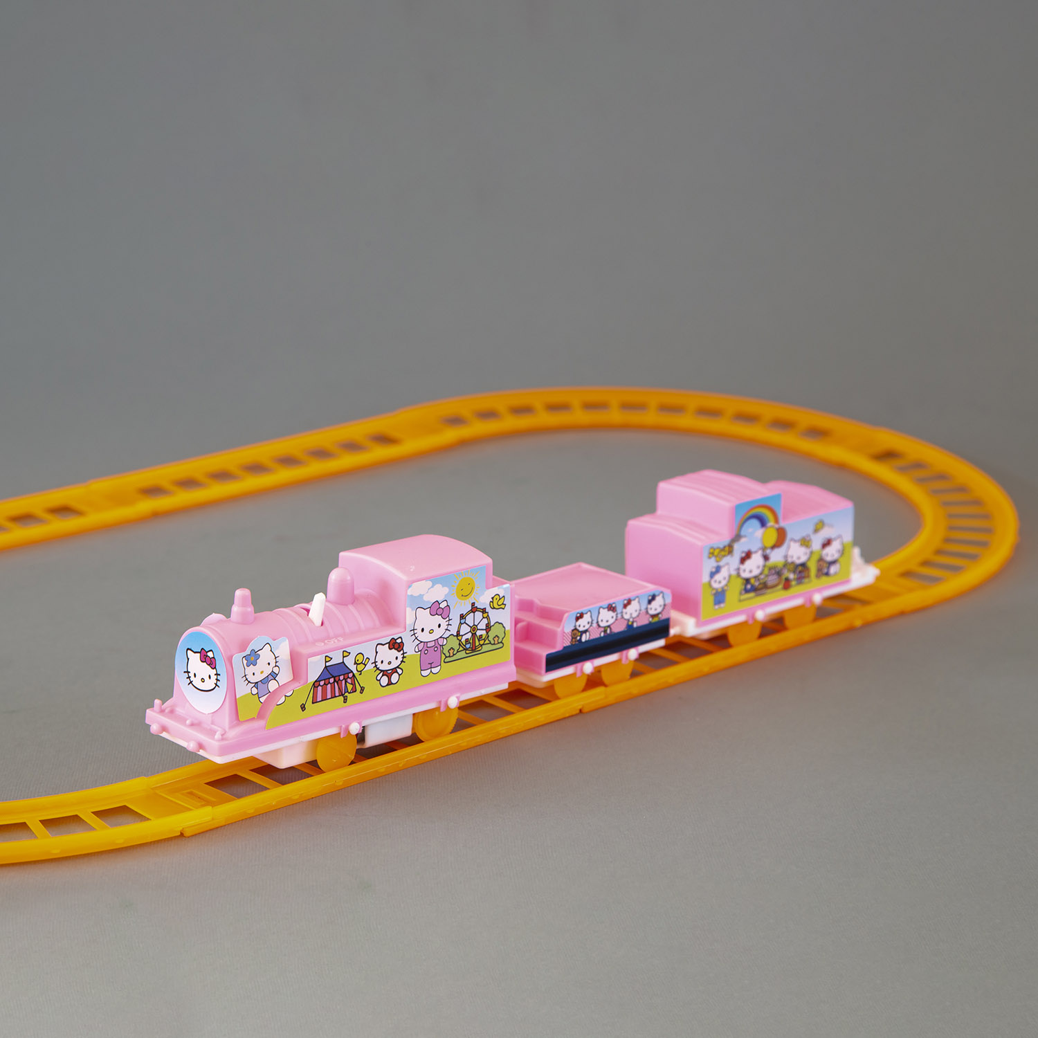 battery operated train with track