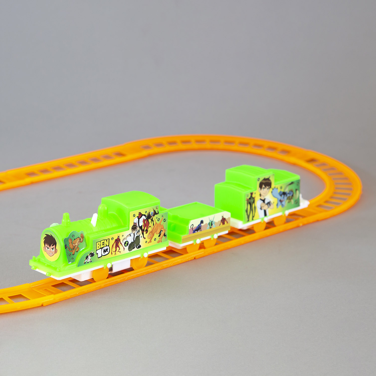 battery operated train with track